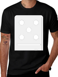 Domino 5/1 Graphic Tee - Black Casual T-Shirt