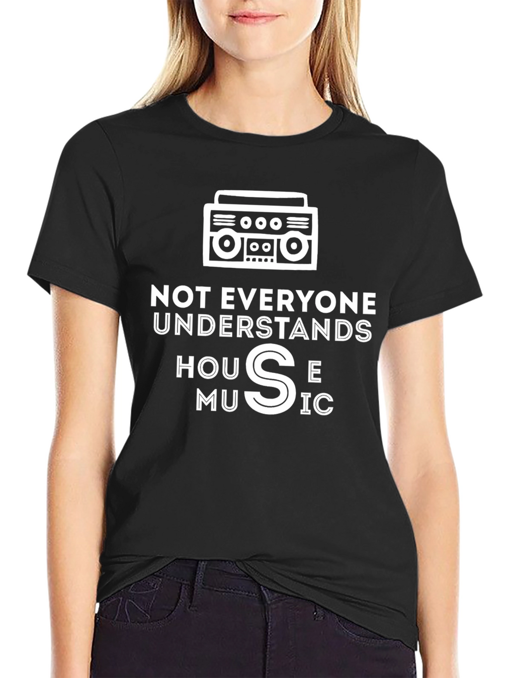 House Music Graphic Tee - Not Everyone Understands