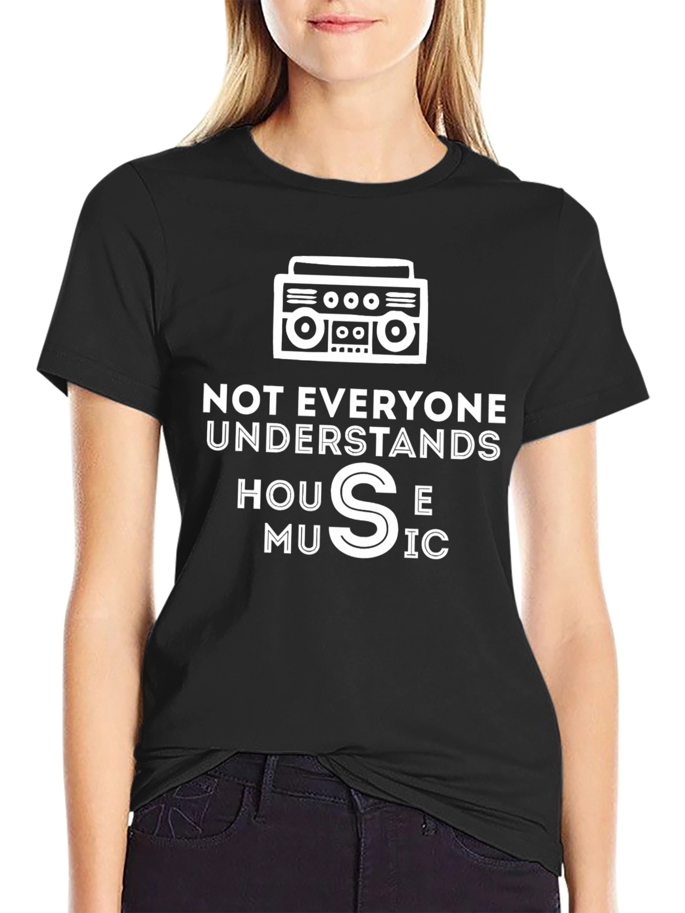 House Music Graphic Tee - Not Everyone Understands