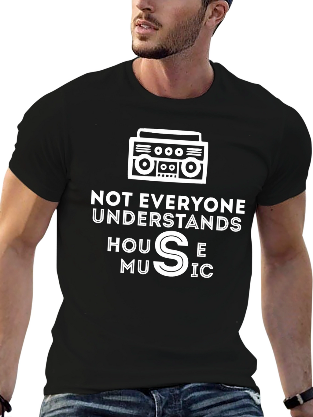House Music Graphic Tee - Not Everyone Understands