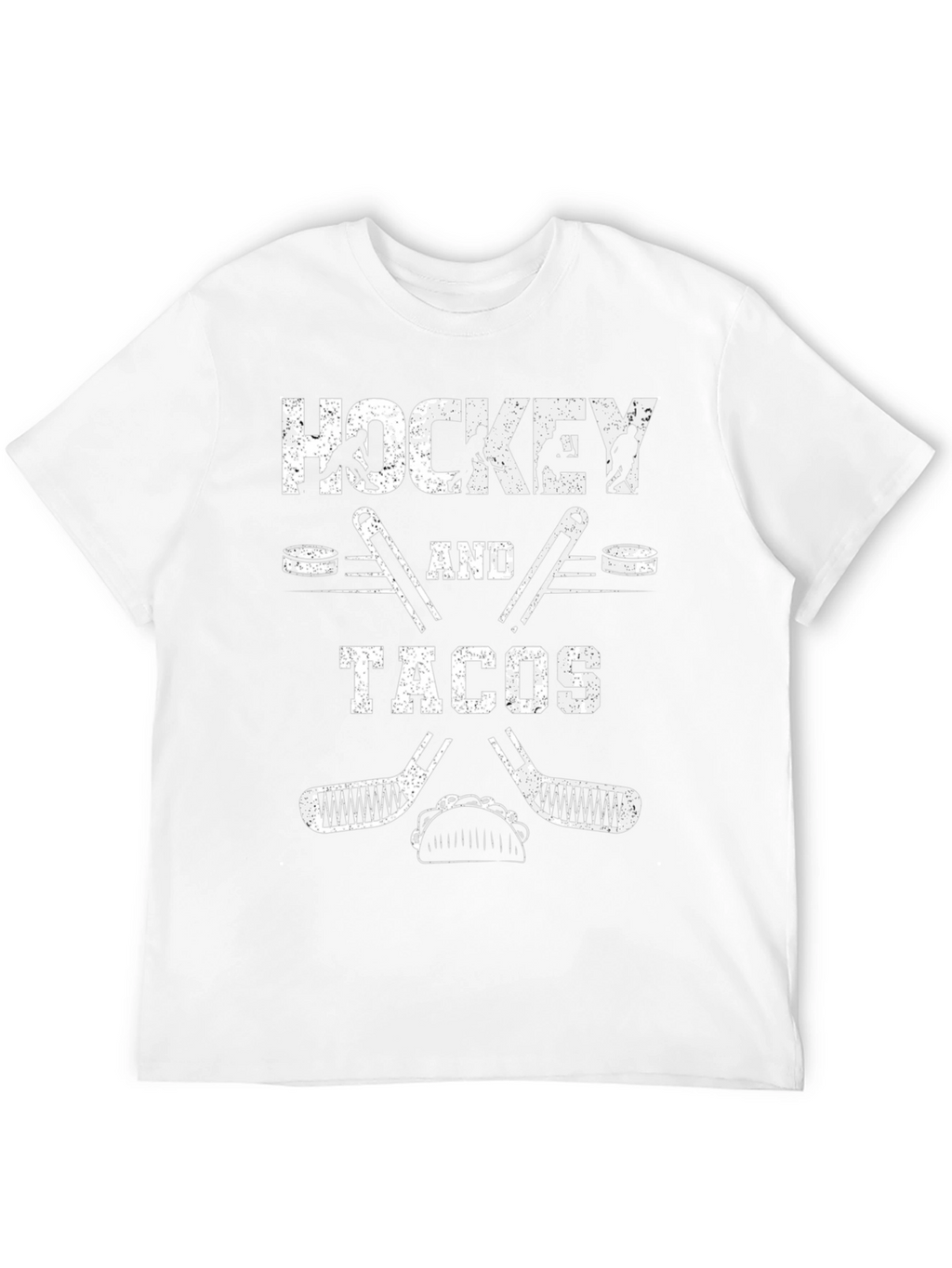 Hockey and Tacos T-Shirt - Funny Graphic Tee