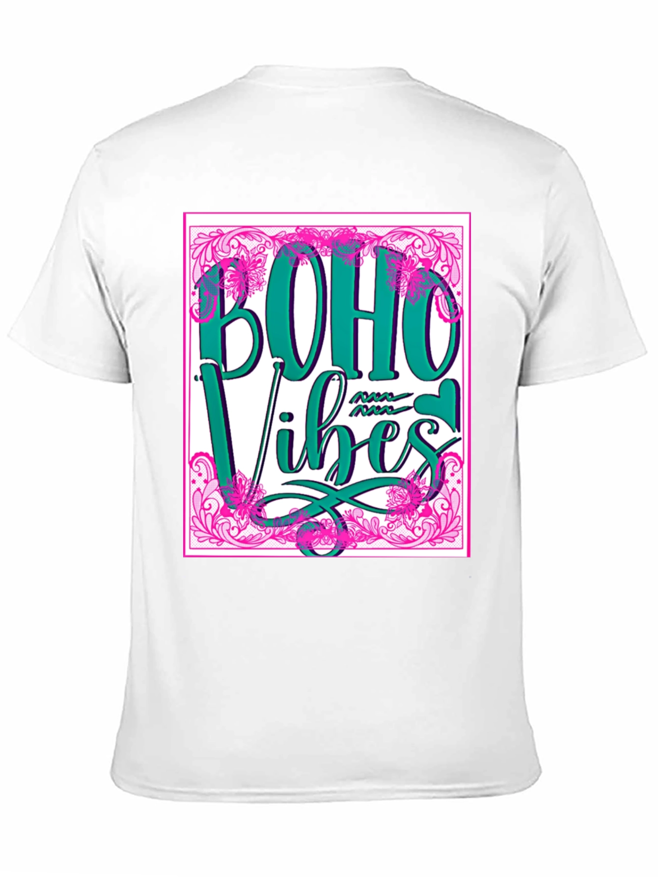 Boho Vibes T-Shirt - Trendy Graphic Tee