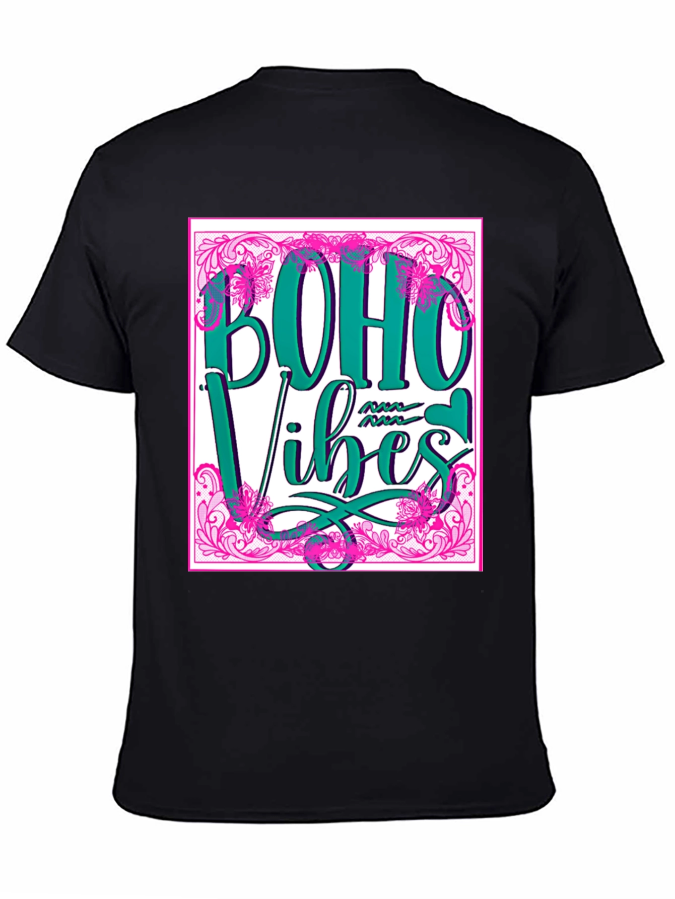 Boho Vibes T-Shirt - Trendy Graphic Tee