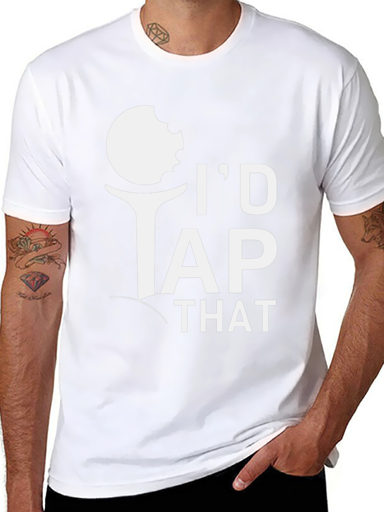 Id Tap That Golf Tee Shirt - Funny Golfing Apparel