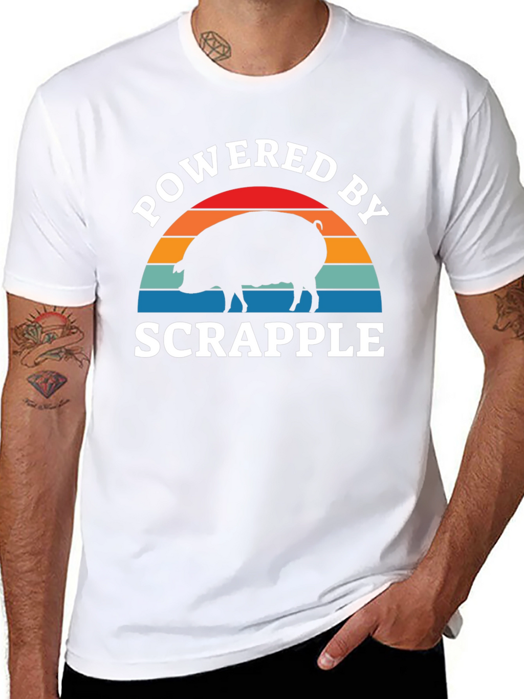 Powered by Scrapple T-Shirt