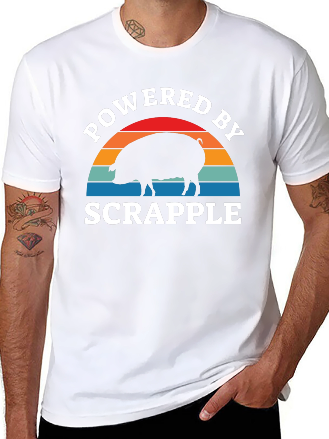 Powered by Scrapple T-Shirt