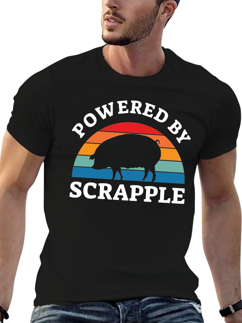 Powered by Scrapple T-Shirt