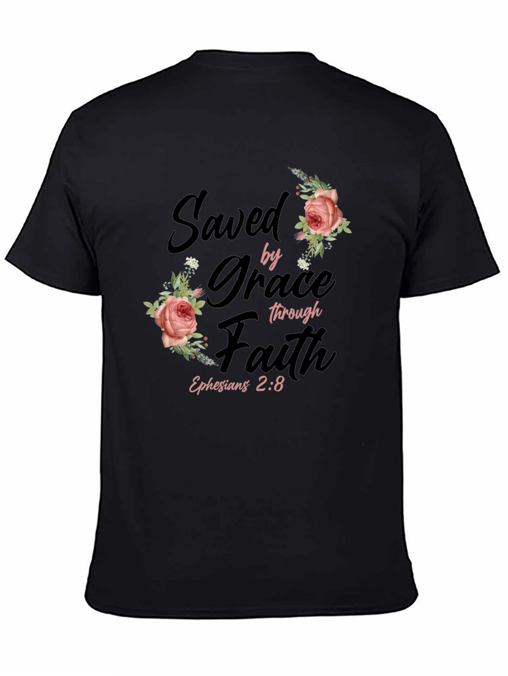 Saved by Grace Christian T-Shirt
