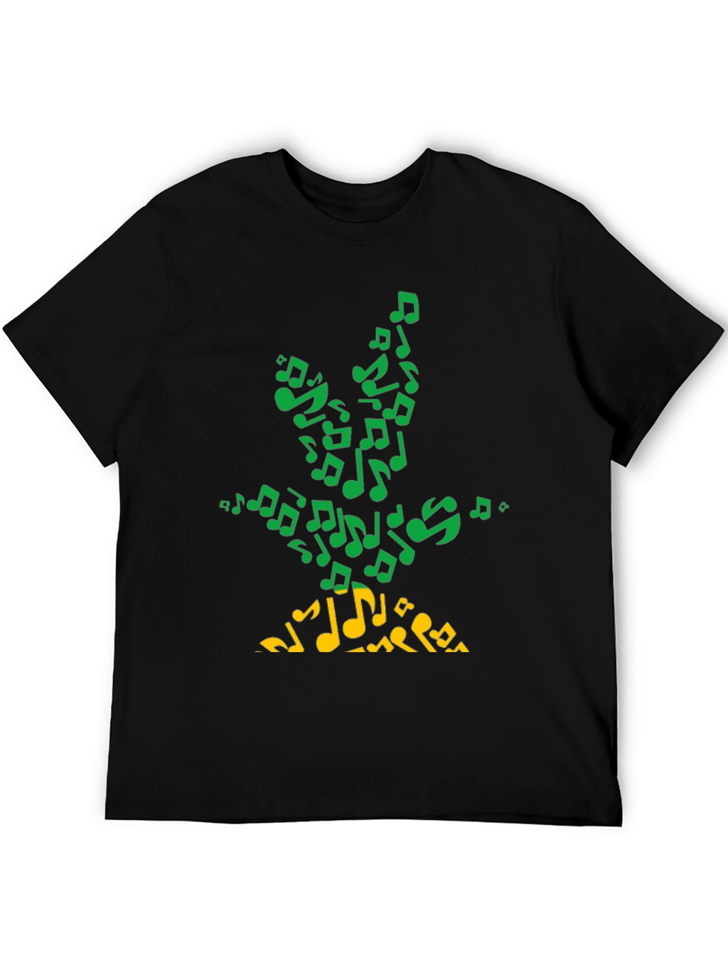 Musical Note Tree Graphic T-Shirt