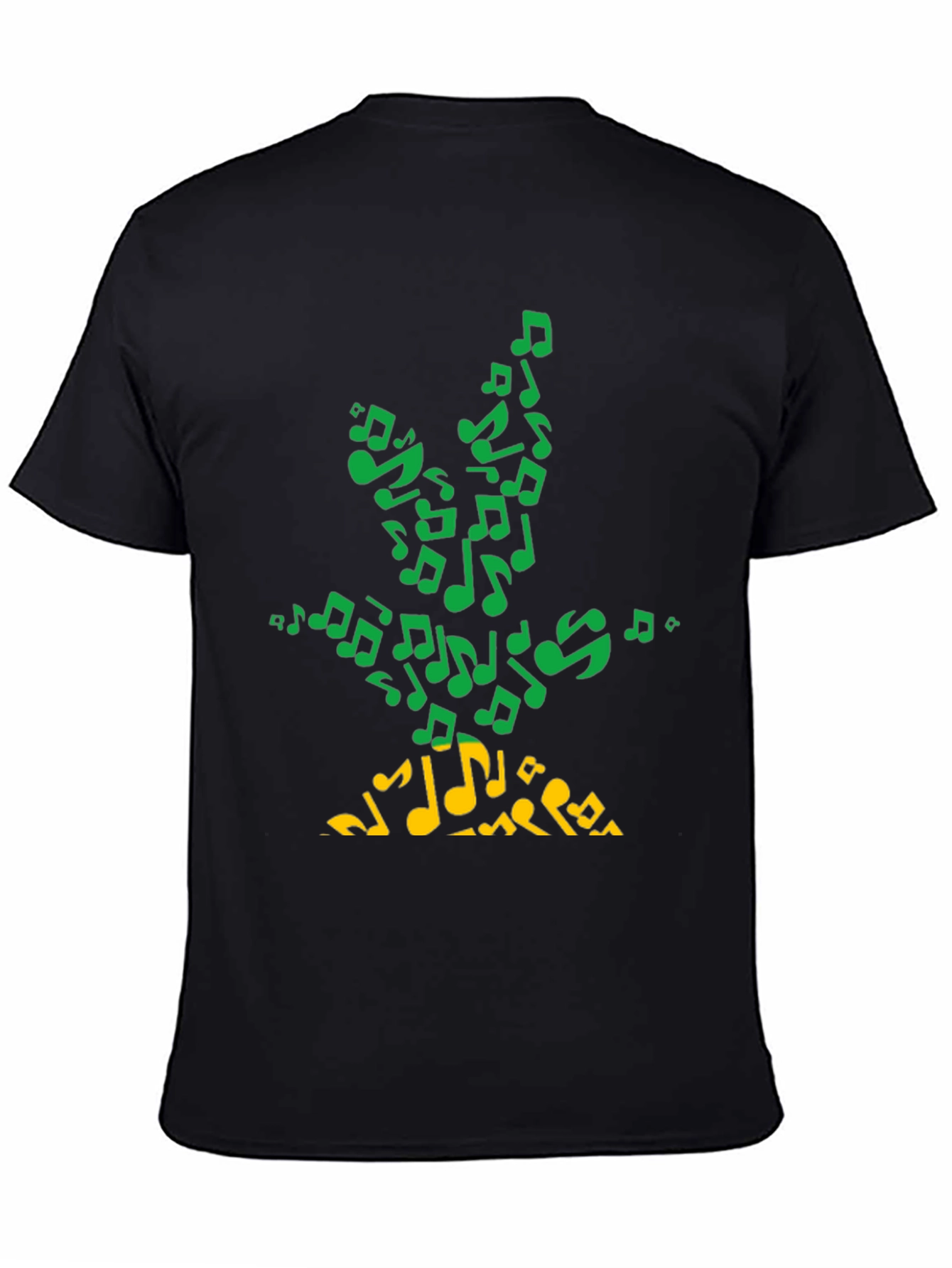 Musical Note Tree Graphic T-Shirt