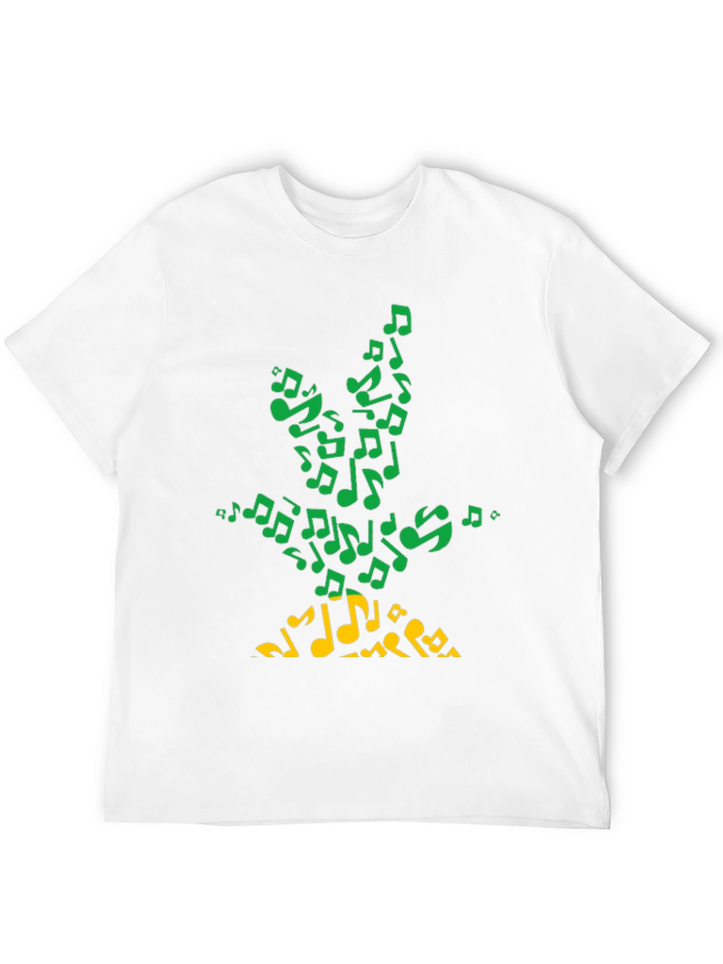 Musical Note Tree Graphic T-Shirt