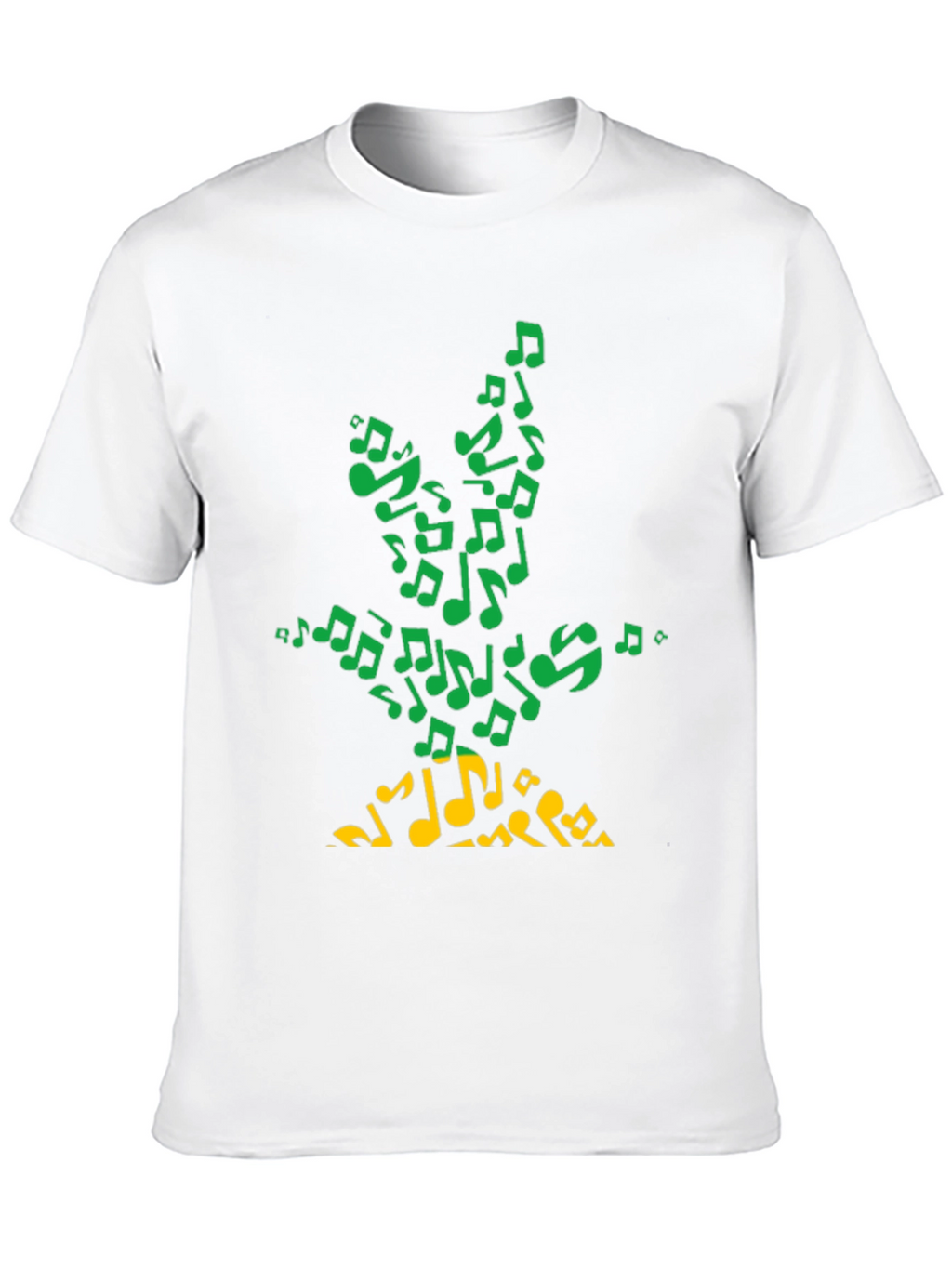 Musical Note Tree Graphic T-Shirt