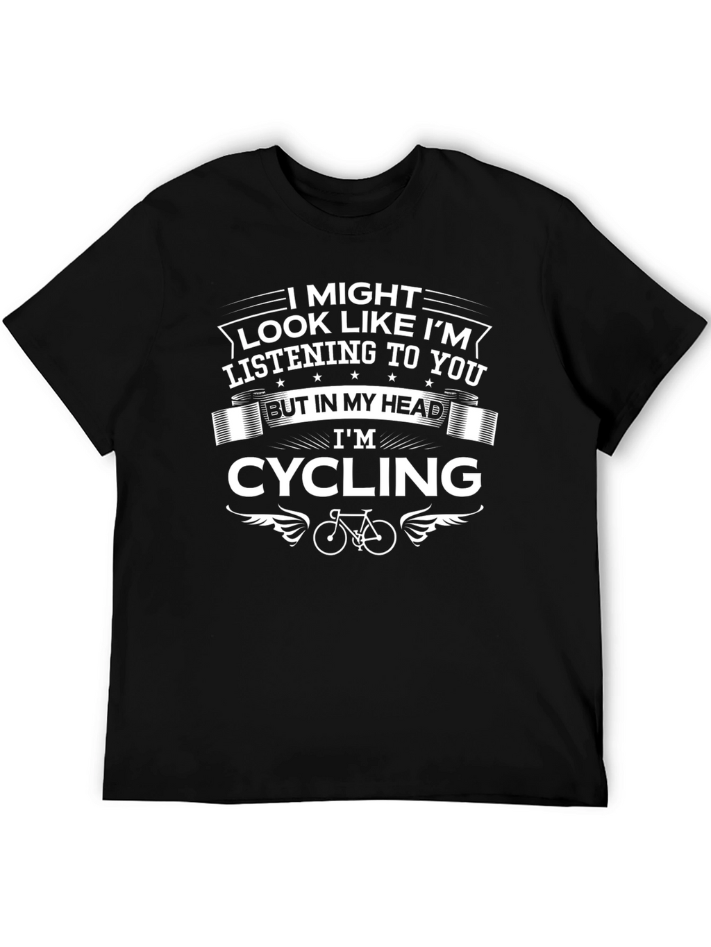 Cycling Mind T-Shirt - Funny Cyclist Tee