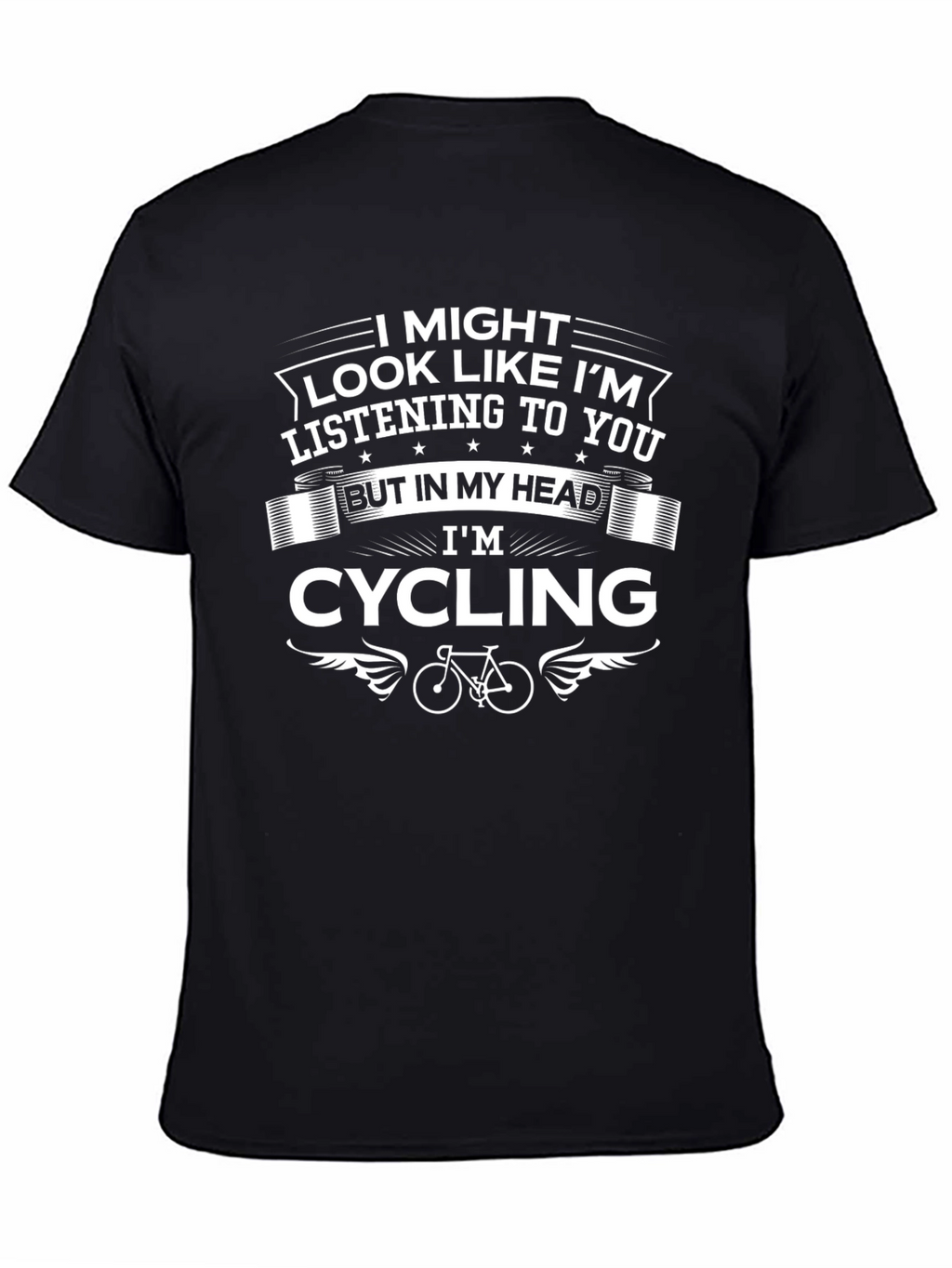 Cycling Mind T-Shirt - Funny Cyclist Tee