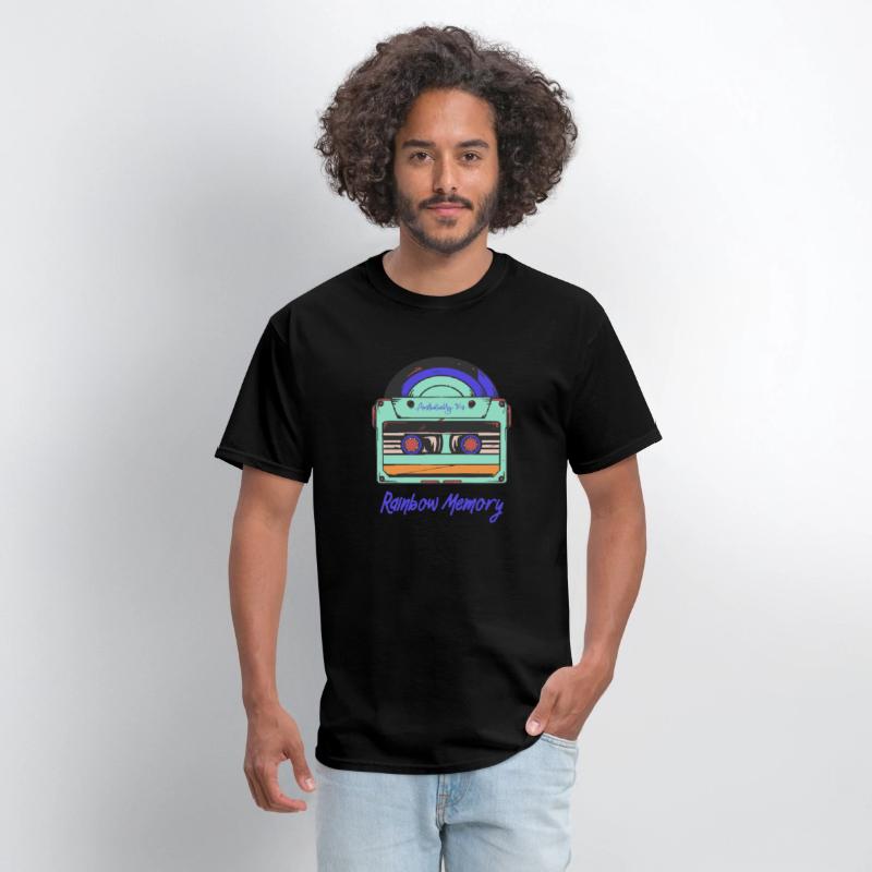 Nostalgic Rainbow Memory Cassette