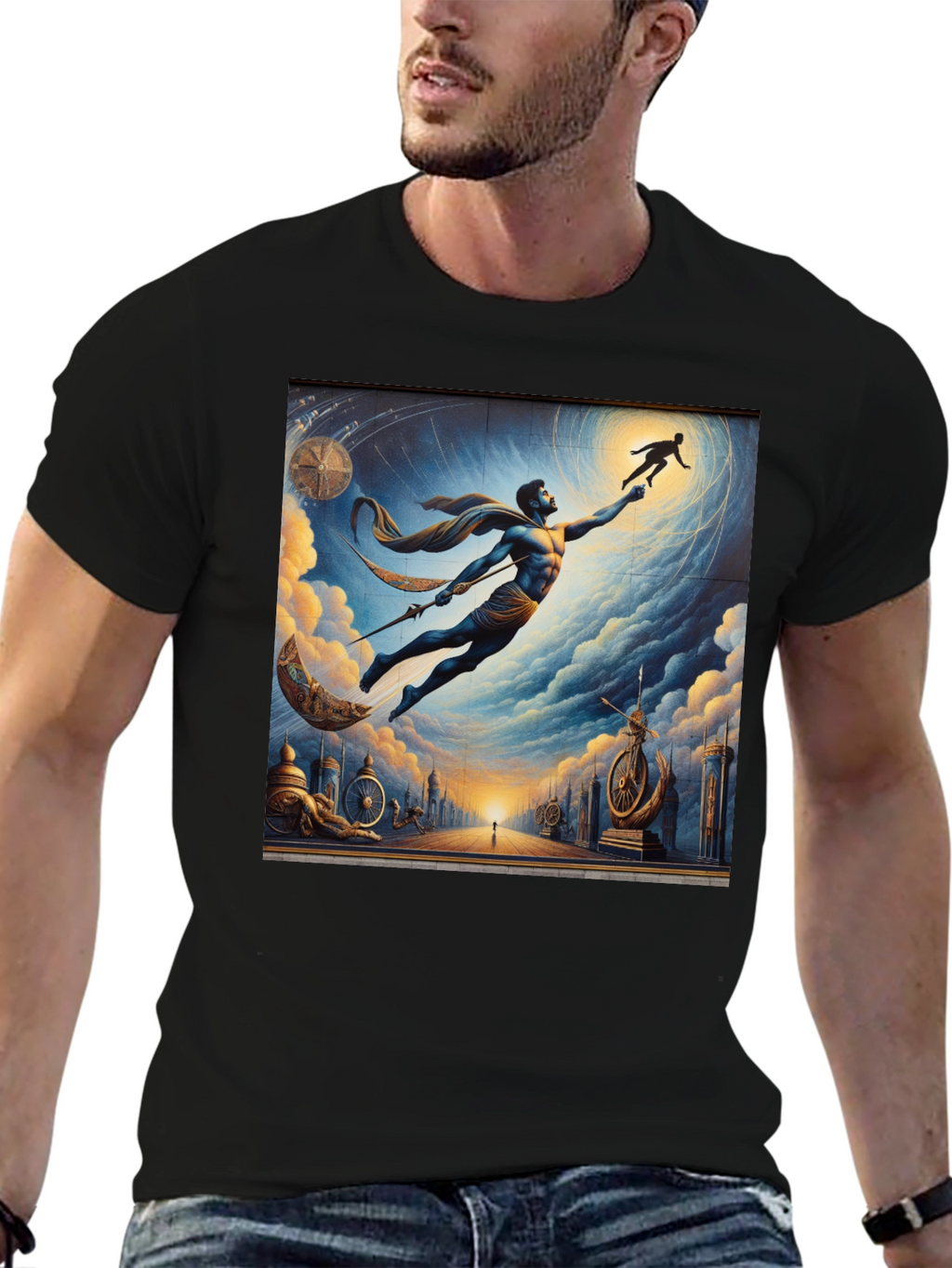 Celestial Reach Graphic Tee