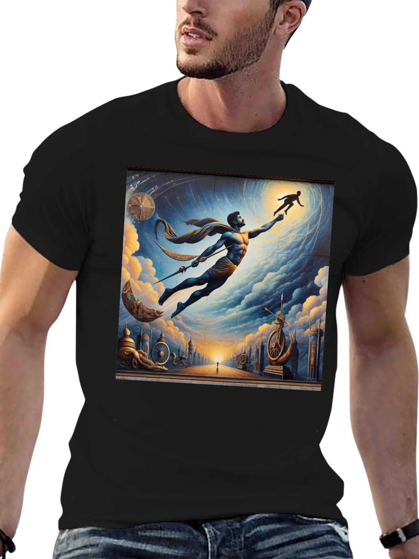 Celestial Reach Graphic Tee