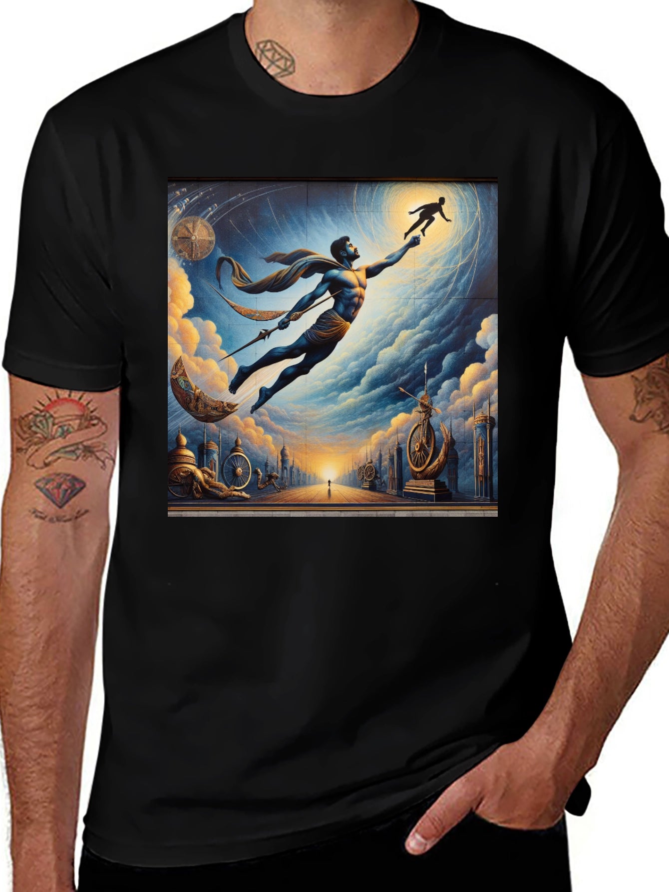 Celestial Reach Graphic Tee