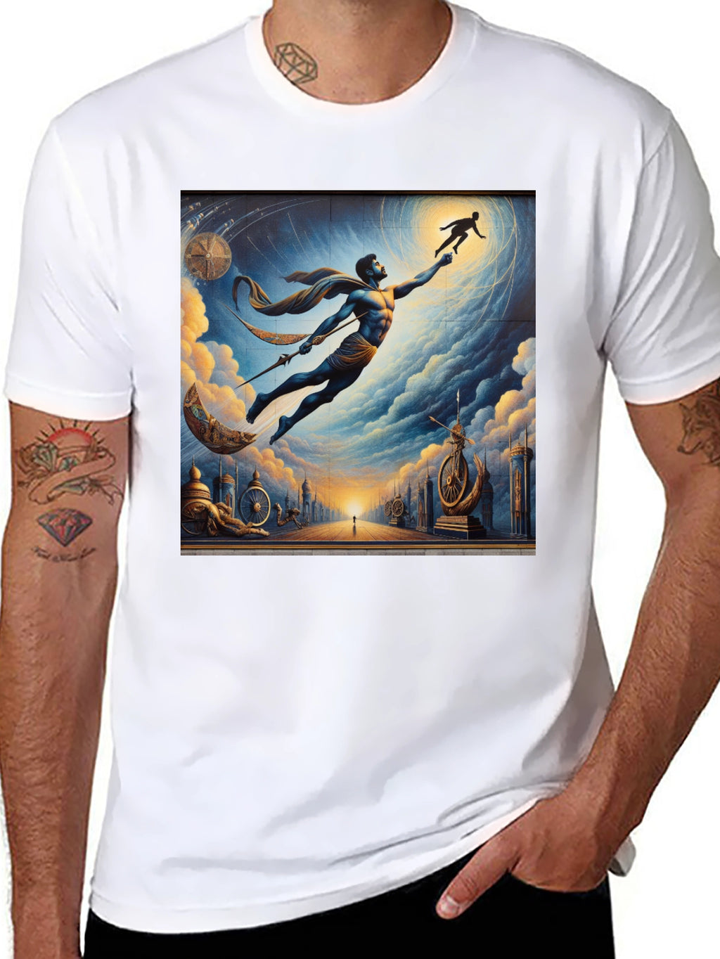 Celestial Reach Graphic Tee