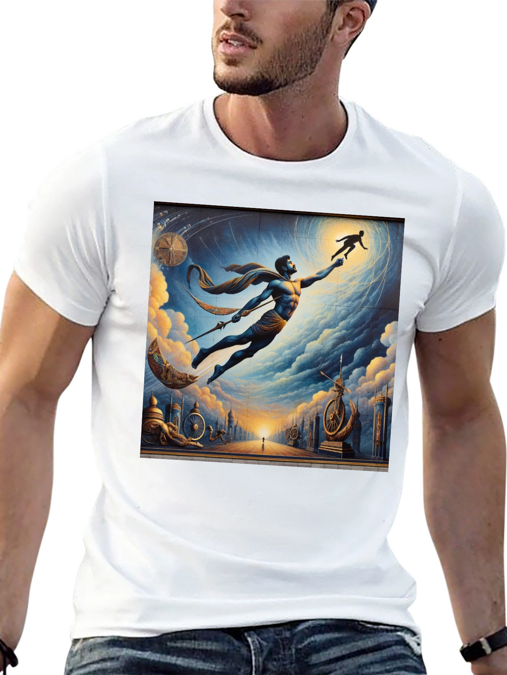 Celestial Reach Graphic Tee