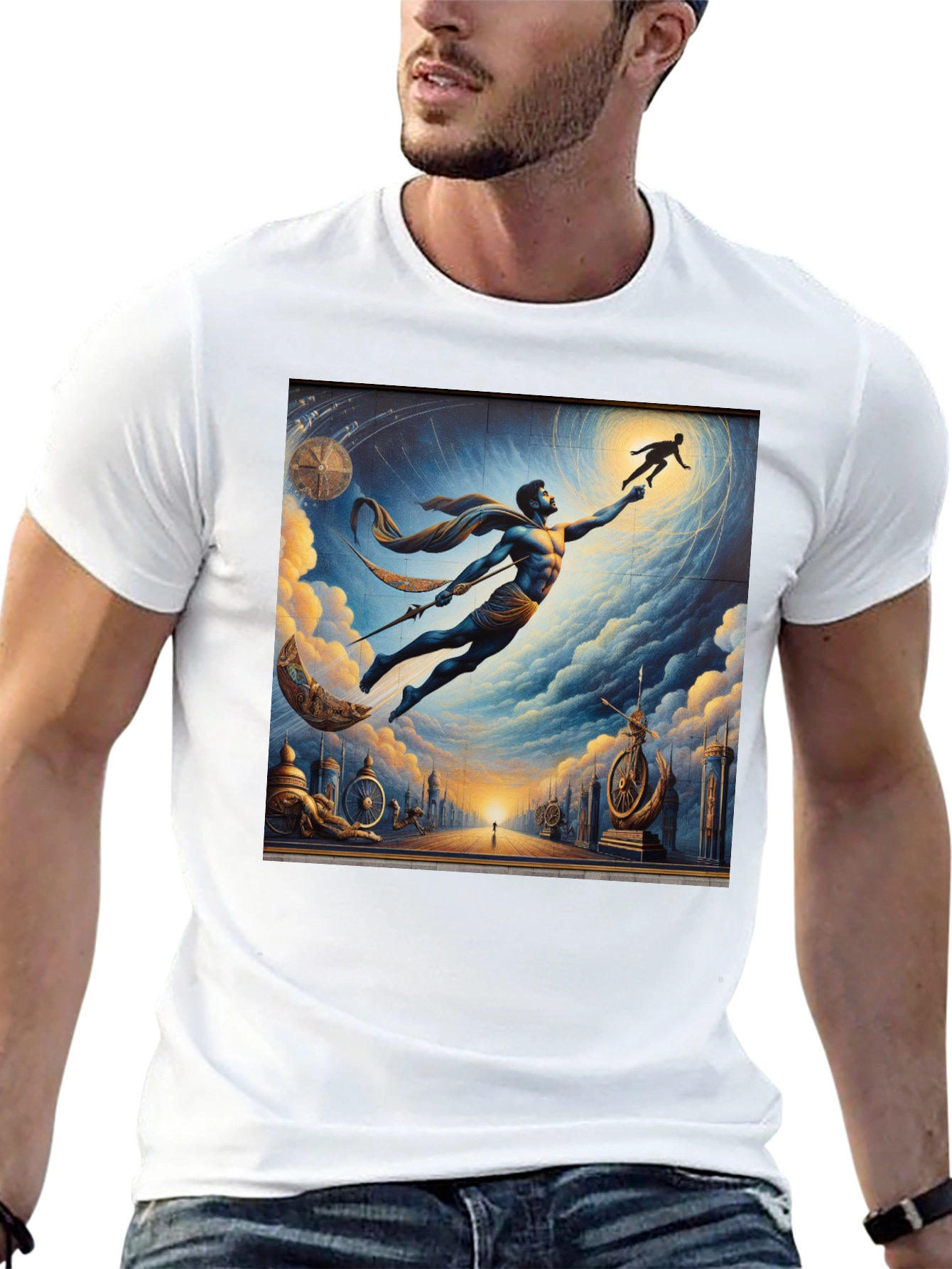 Celestial Reach Graphic Tee