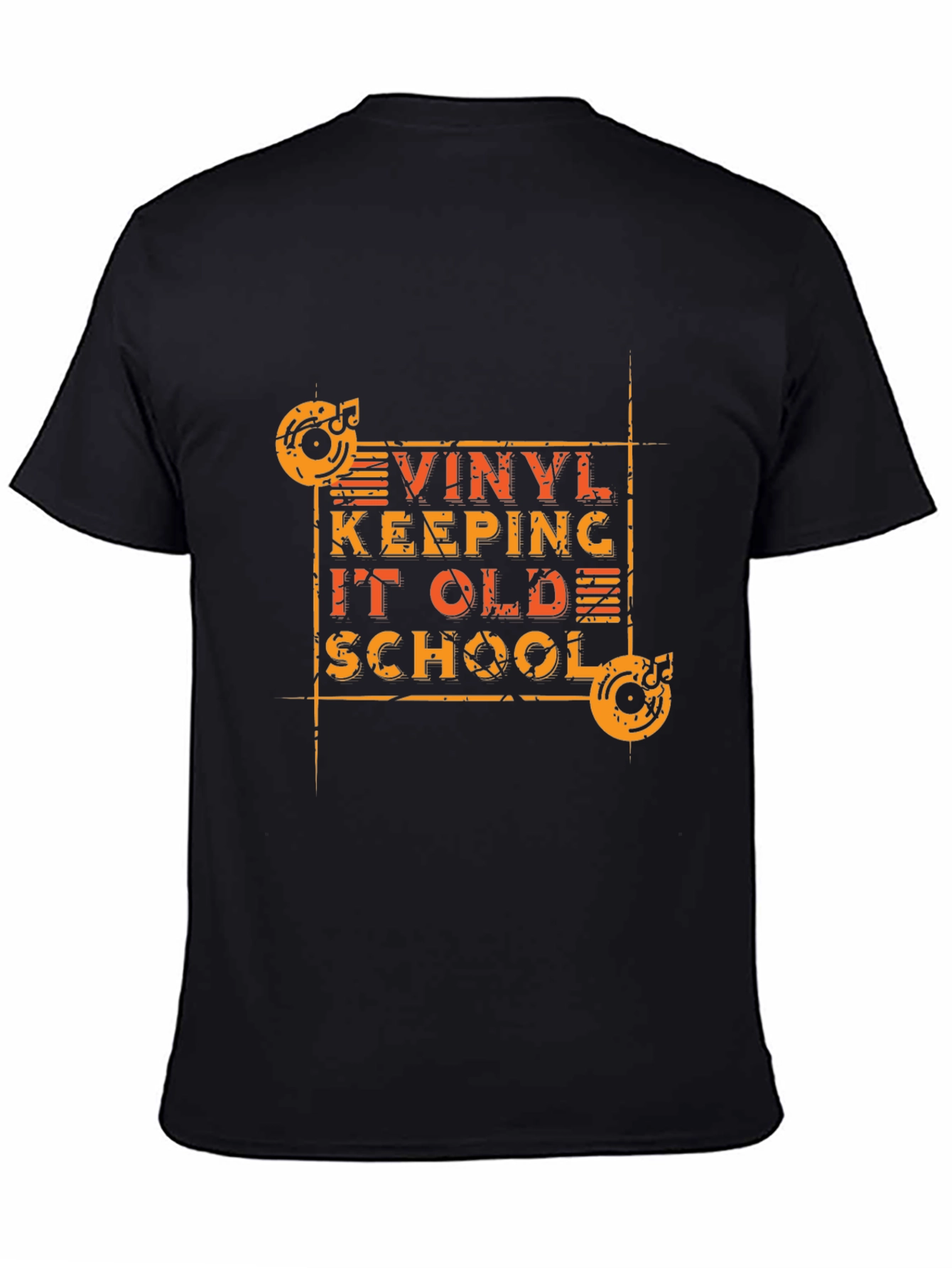 Vinyl Record Keeping It Old School Graphic Tee