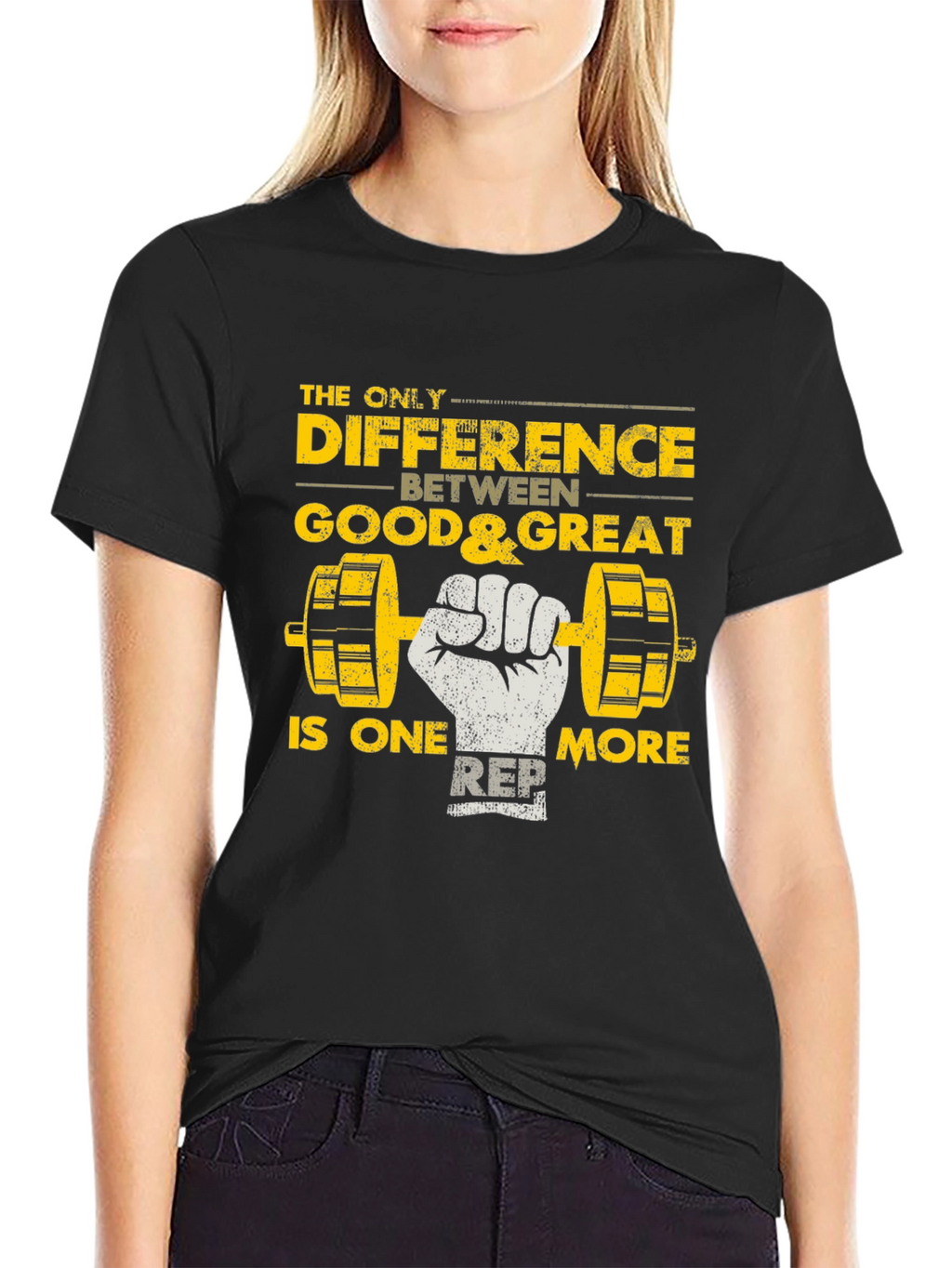 Gym Motivation T-Shirt - One More Rep