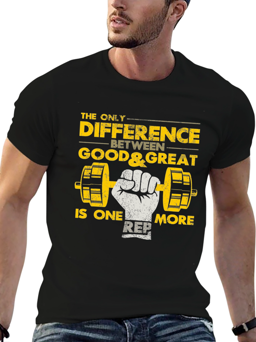 Gym Motivation T-Shirt - One More Rep