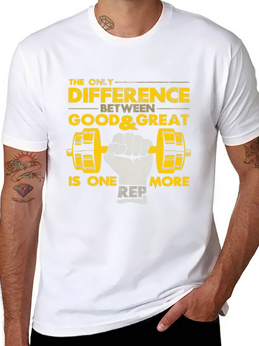 Gym Motivation T-Shirt - One More Rep