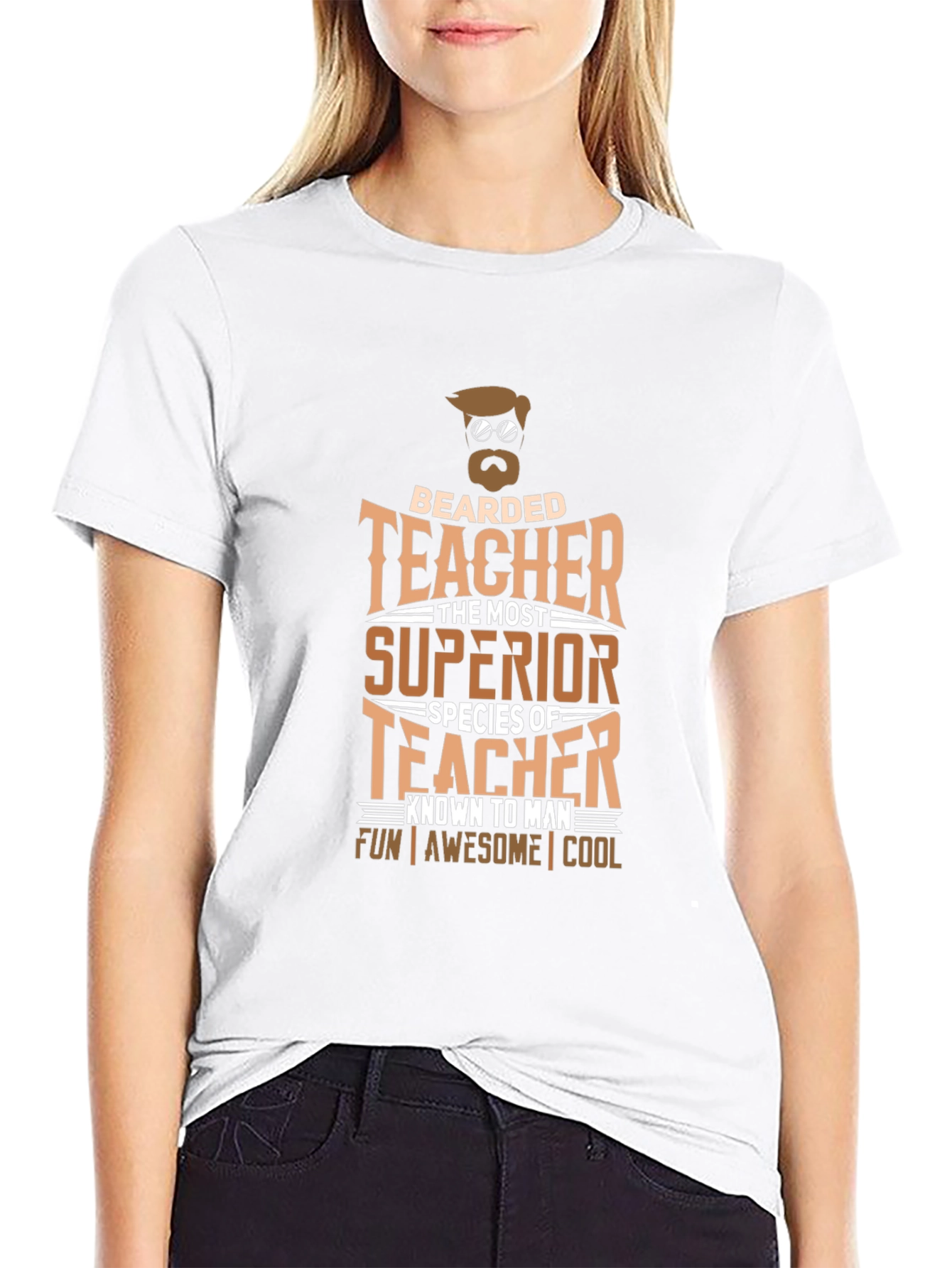 Bearded Teacher T-Shirt - Superior Species