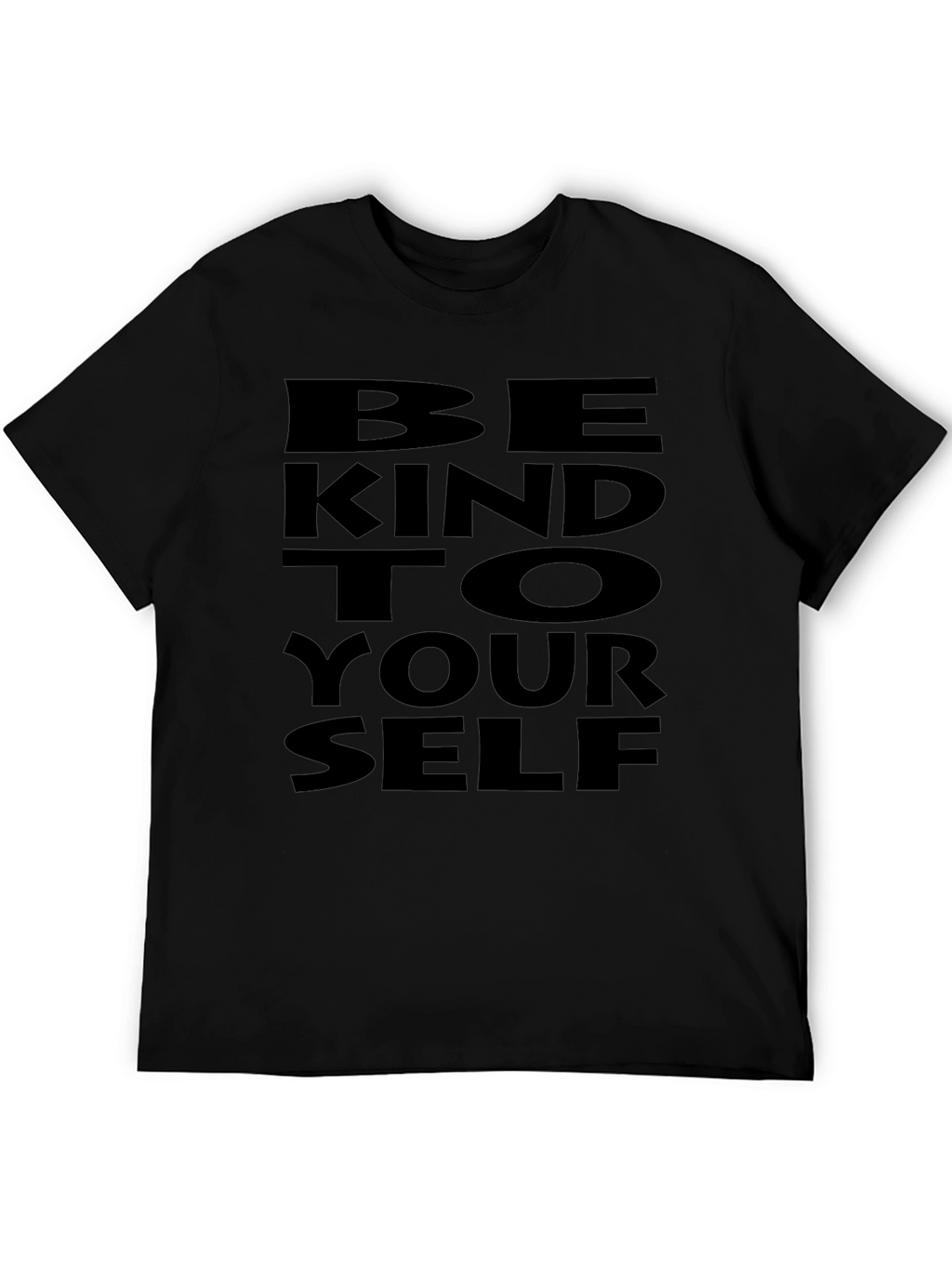 Be Kind to Yourself Graphic Tee - Black