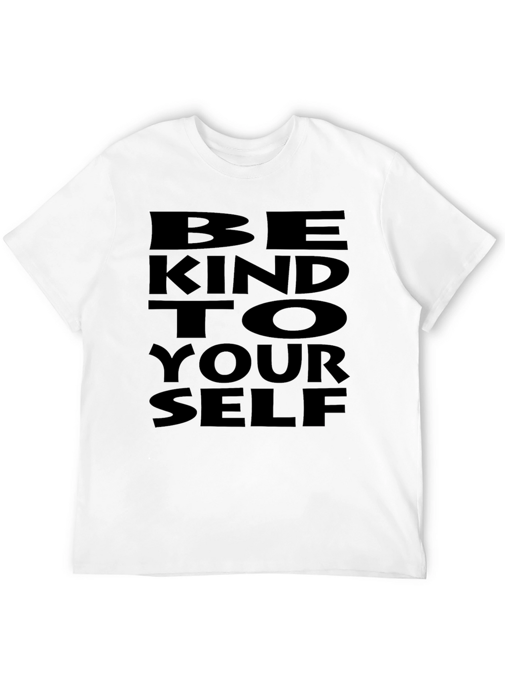 Be Kind to Yourself Graphic Tee - Black