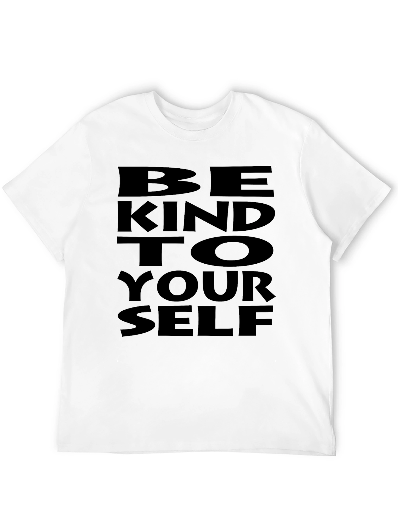 Be Kind to Yourself Graphic Tee - Black
