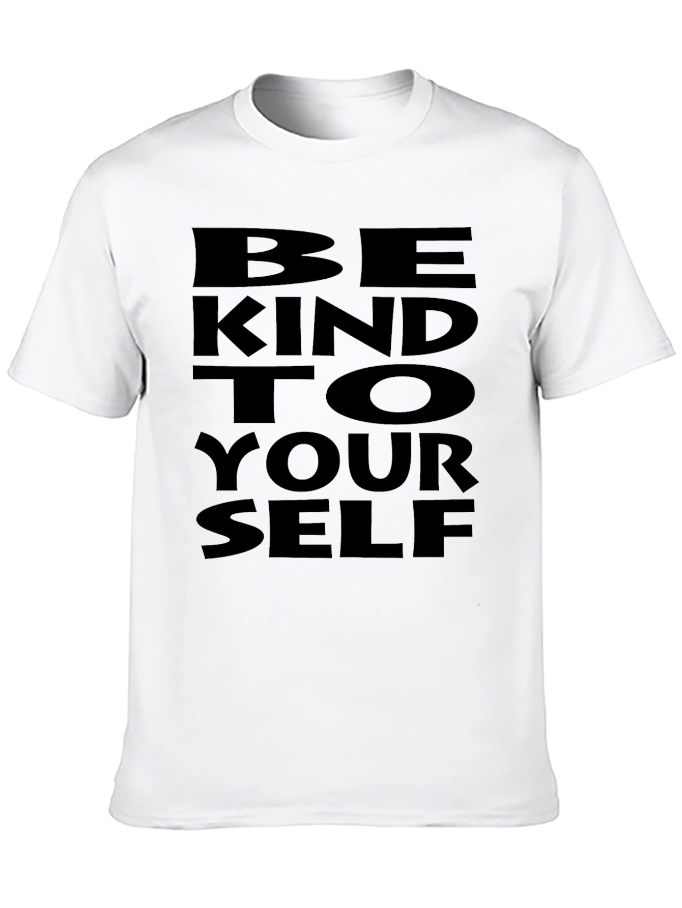Be Kind to Yourself Graphic Tee - Black