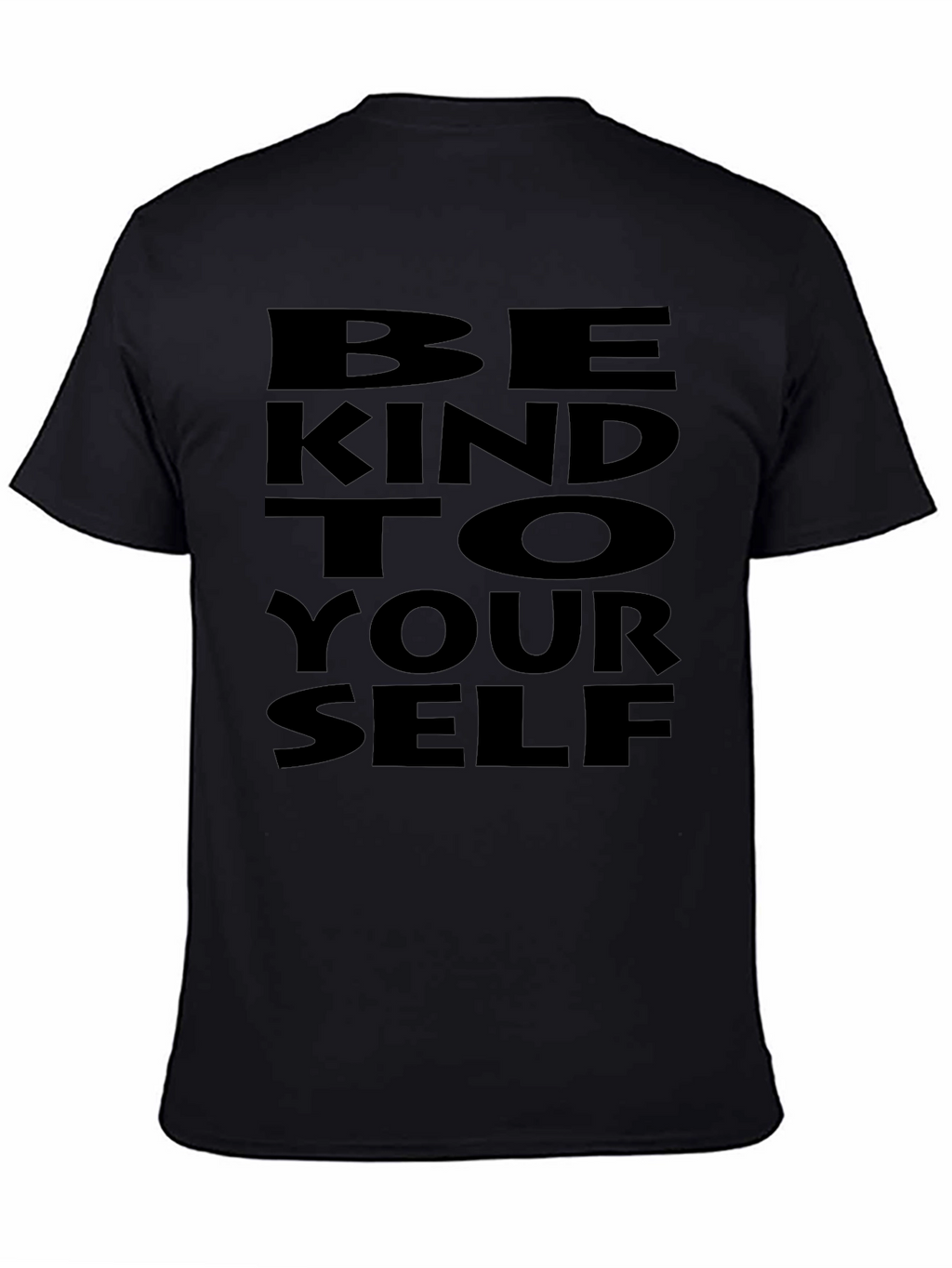 Be Kind to Yourself Graphic Tee - Black