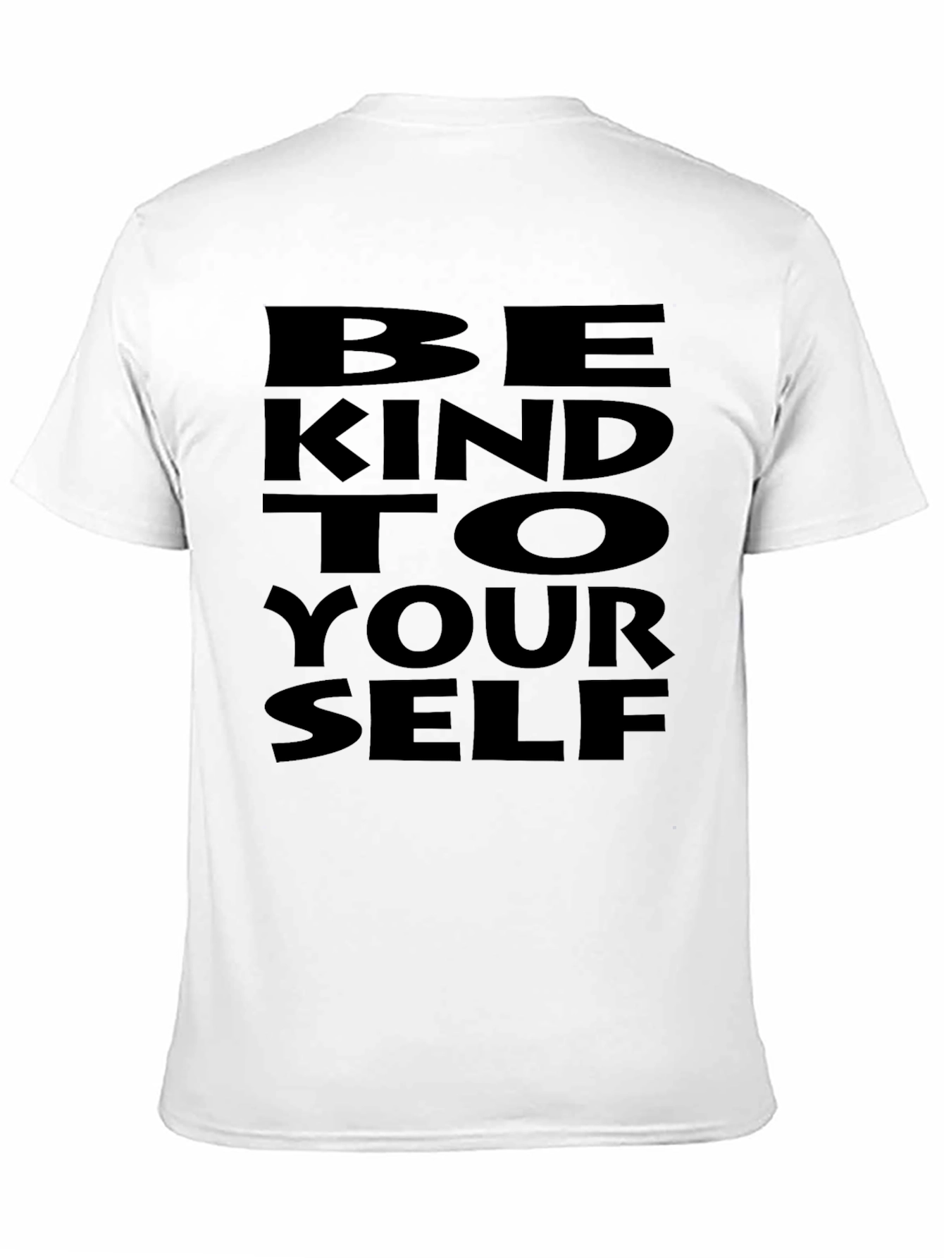 Be Kind to Yourself Graphic Tee - Black