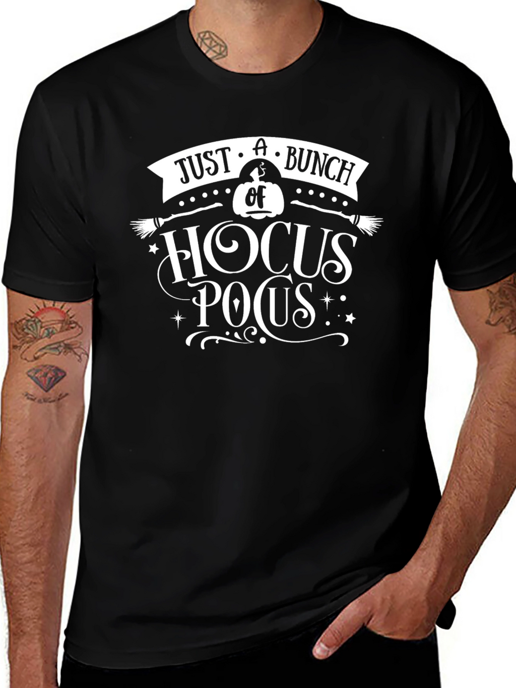 Hocus Pocus Bunch Graphic Tee - Halloween Shirt
