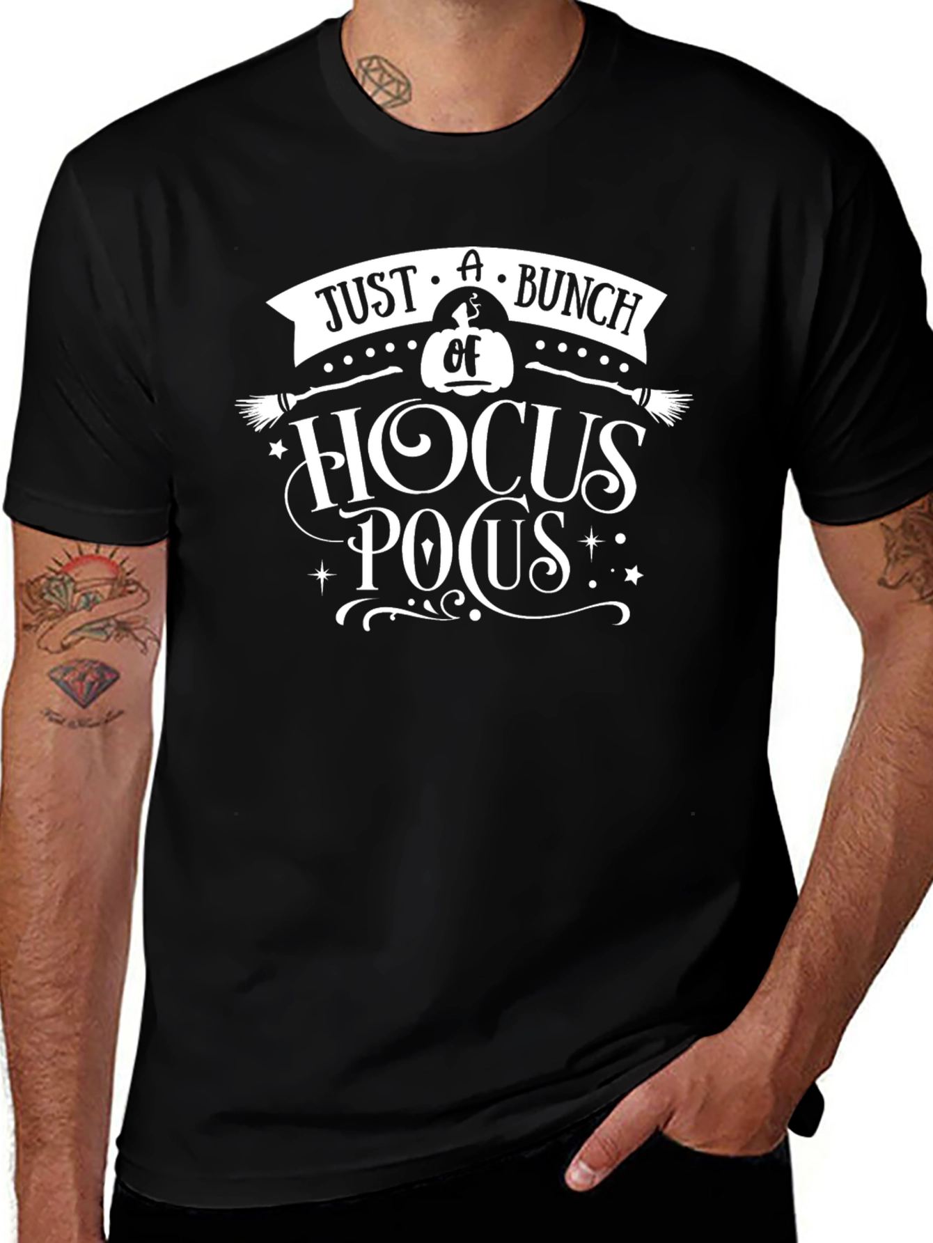 Hocus Pocus Bunch Graphic Tee - Halloween Shirt