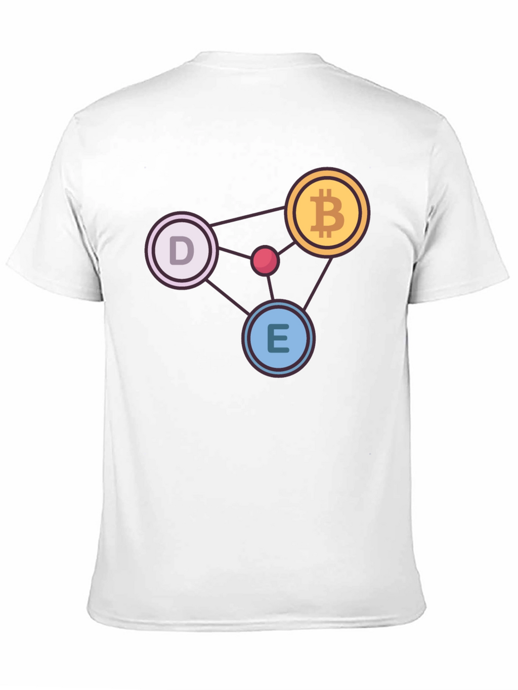 Bitcoin Network T-Shirt - Crypto Enthusiast Apparel