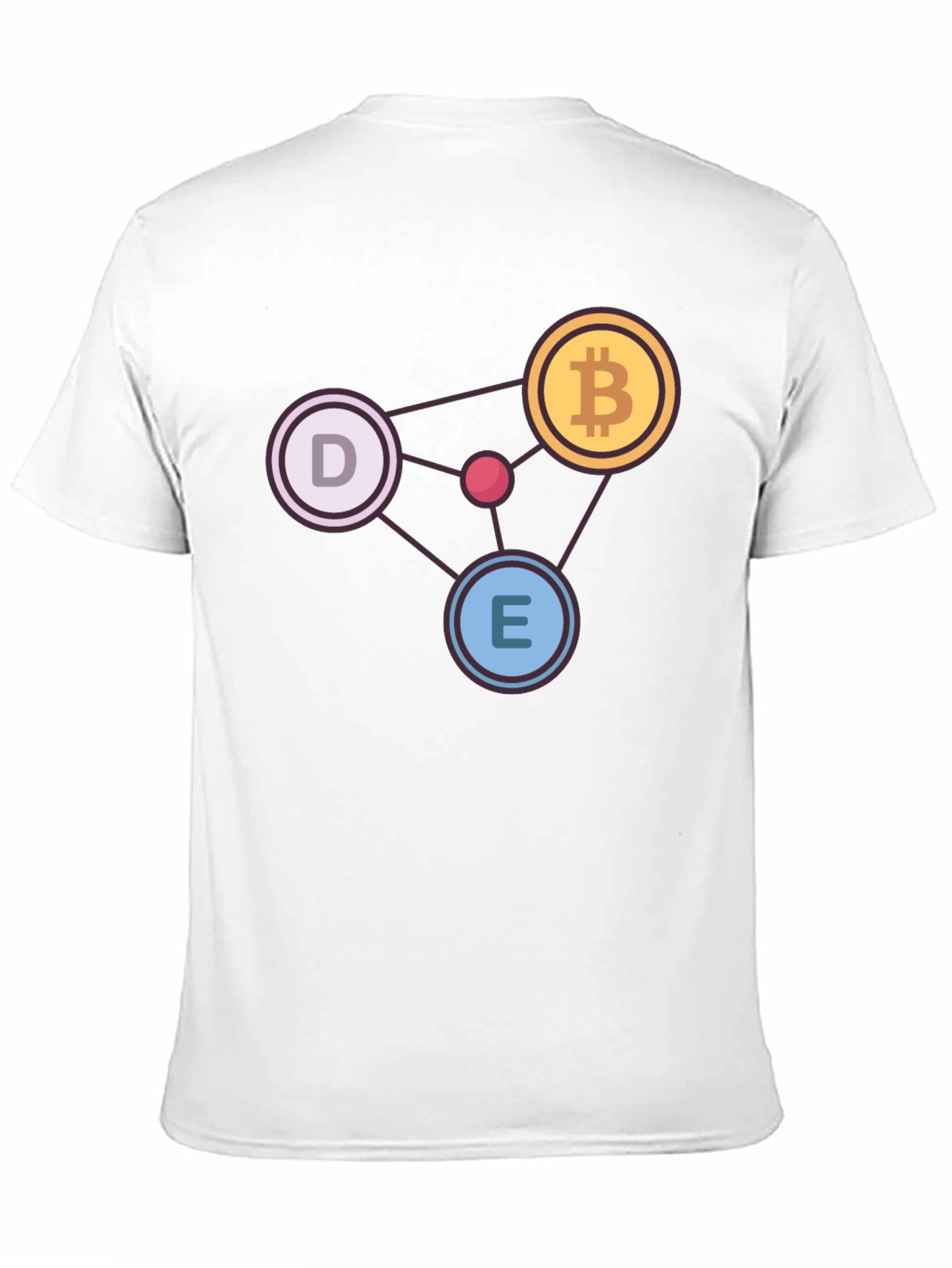 Bitcoin Network T-Shirt - Crypto Enthusiast Apparel