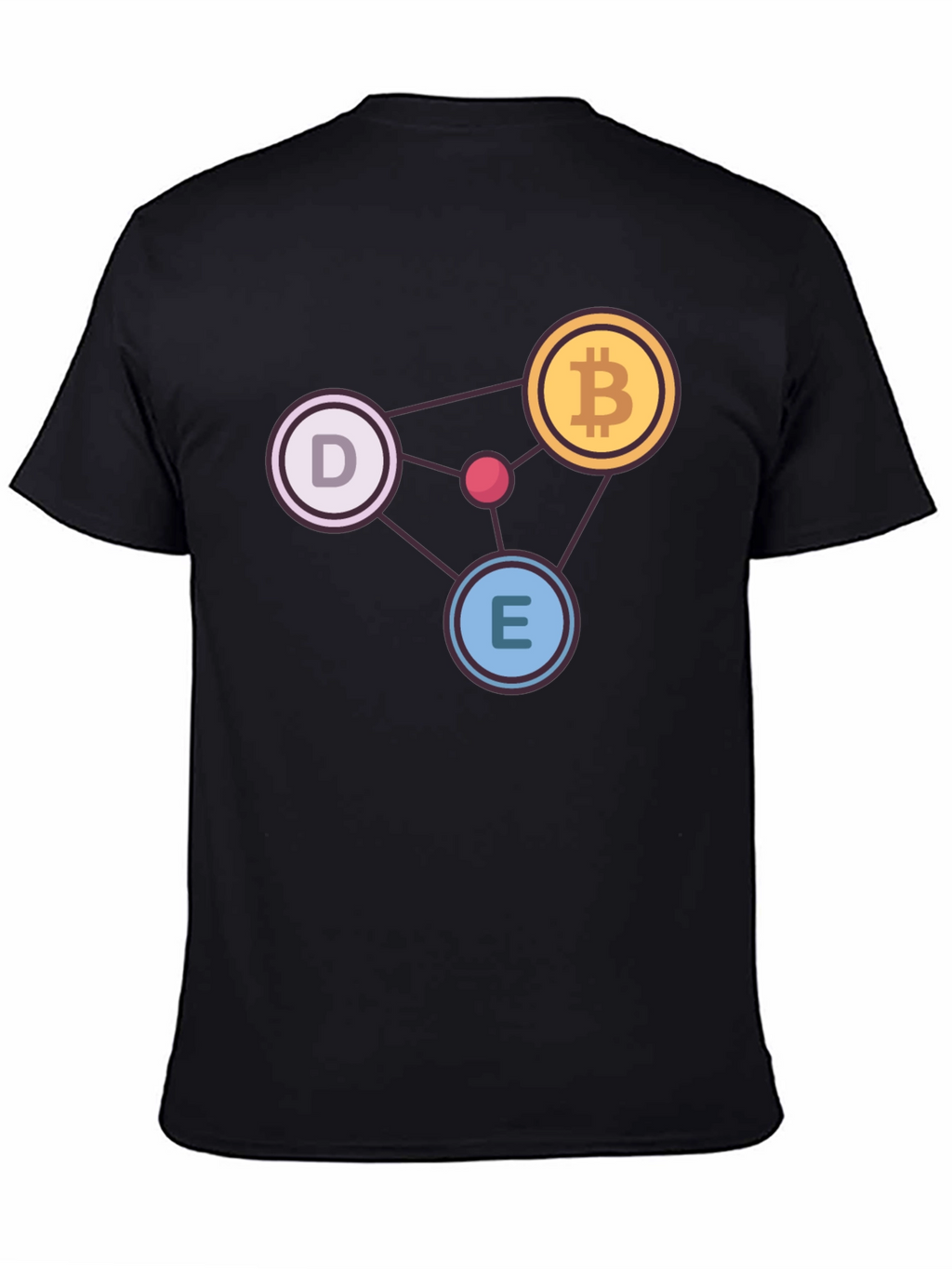 Bitcoin Network T-Shirt - Crypto Enthusiast Apparel