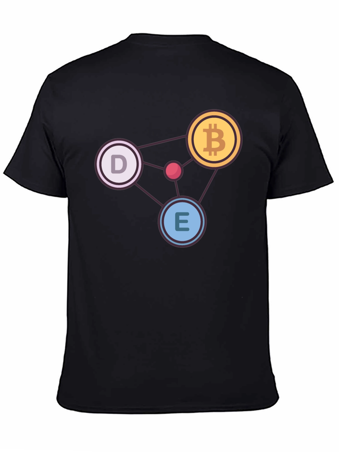 Bitcoin Network T-Shirt - Crypto Enthusiast Apparel