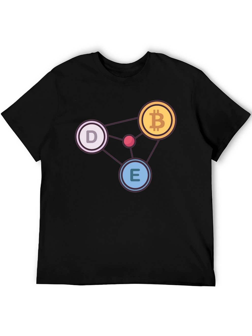 Bitcoin Network T-Shirt - Crypto Enthusiast Apparel