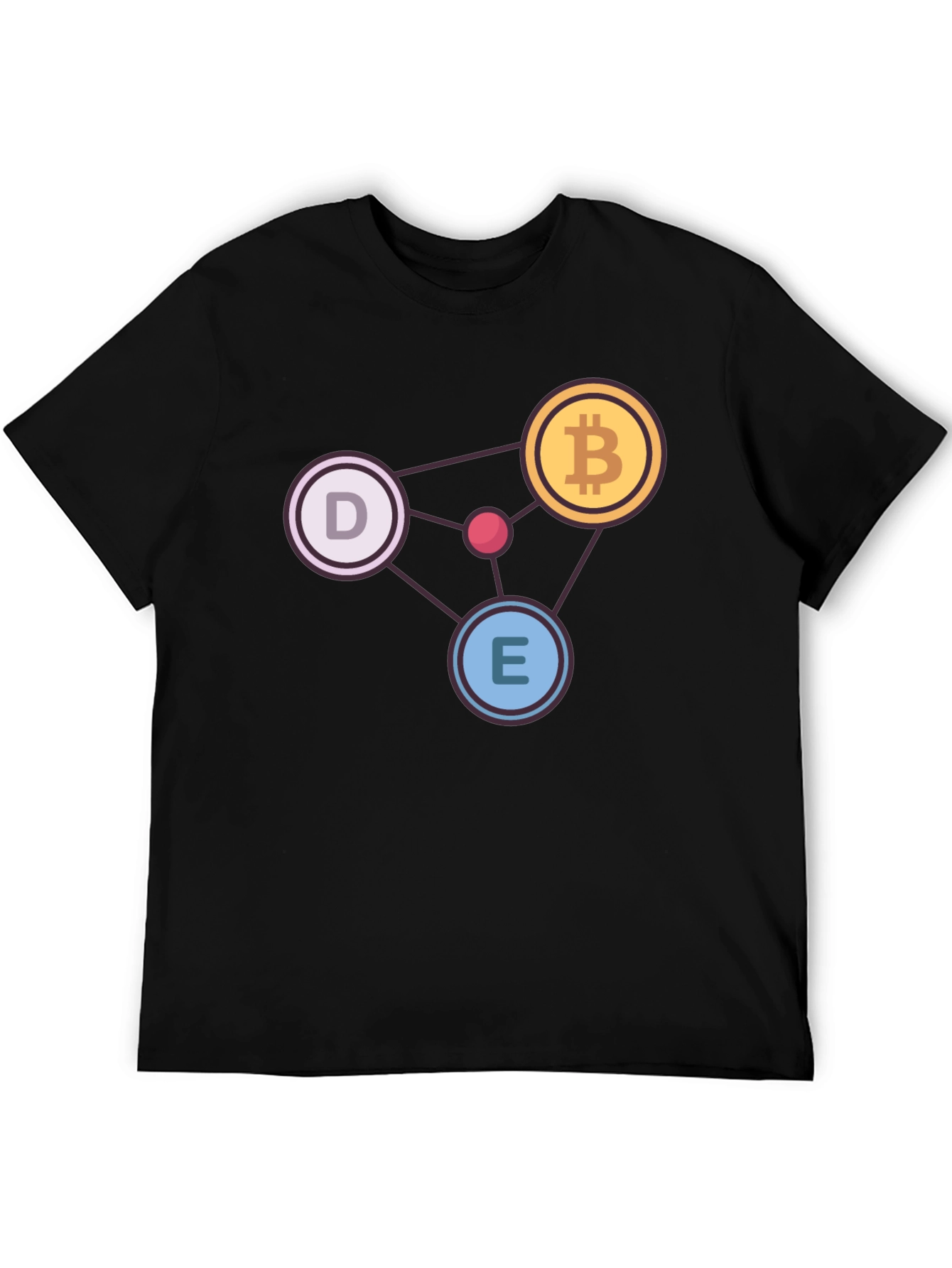 Bitcoin Network T-Shirt - Crypto Enthusiast Apparel