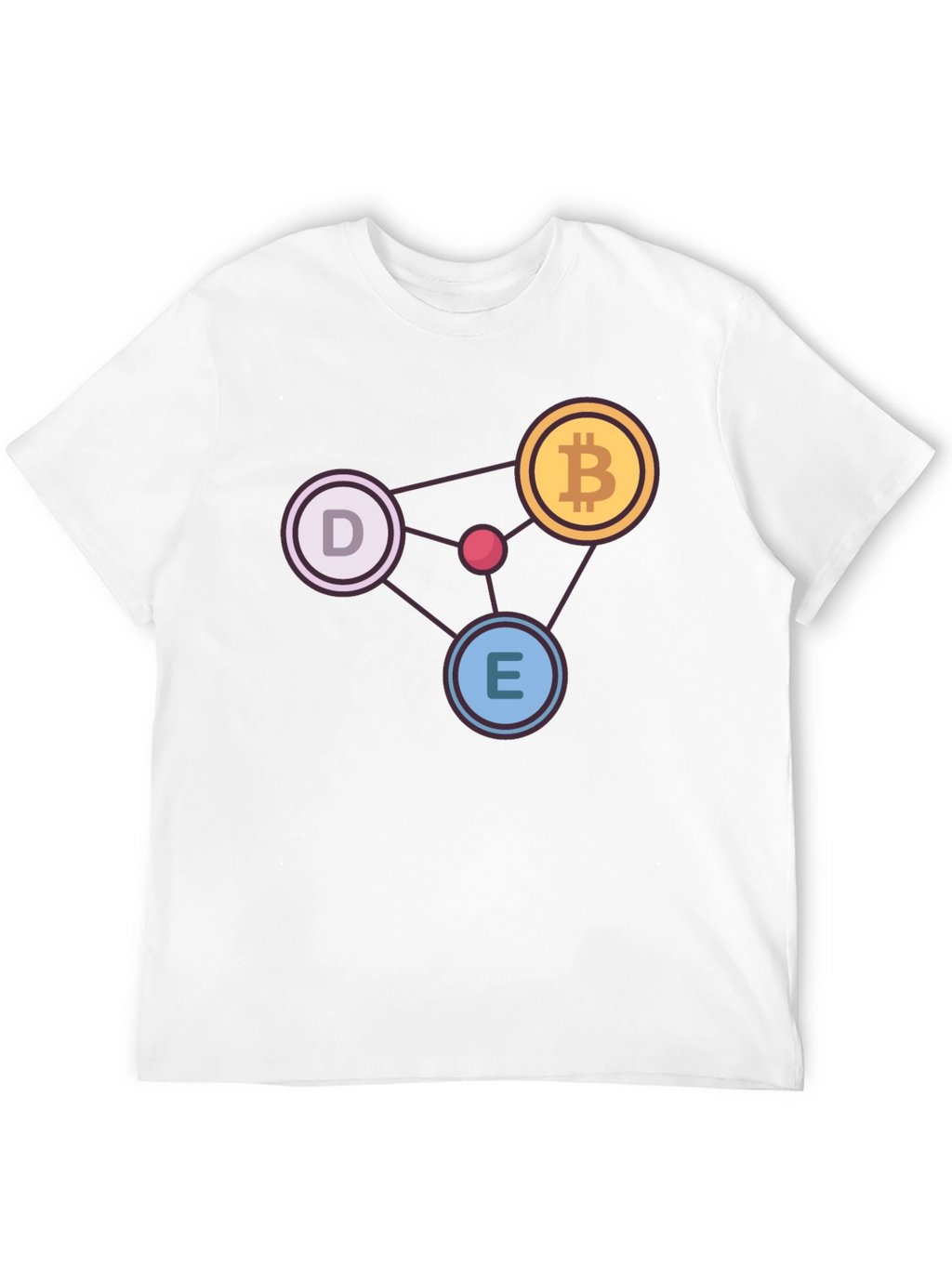 Bitcoin Network T-Shirt - Crypto Enthusiast Apparel
