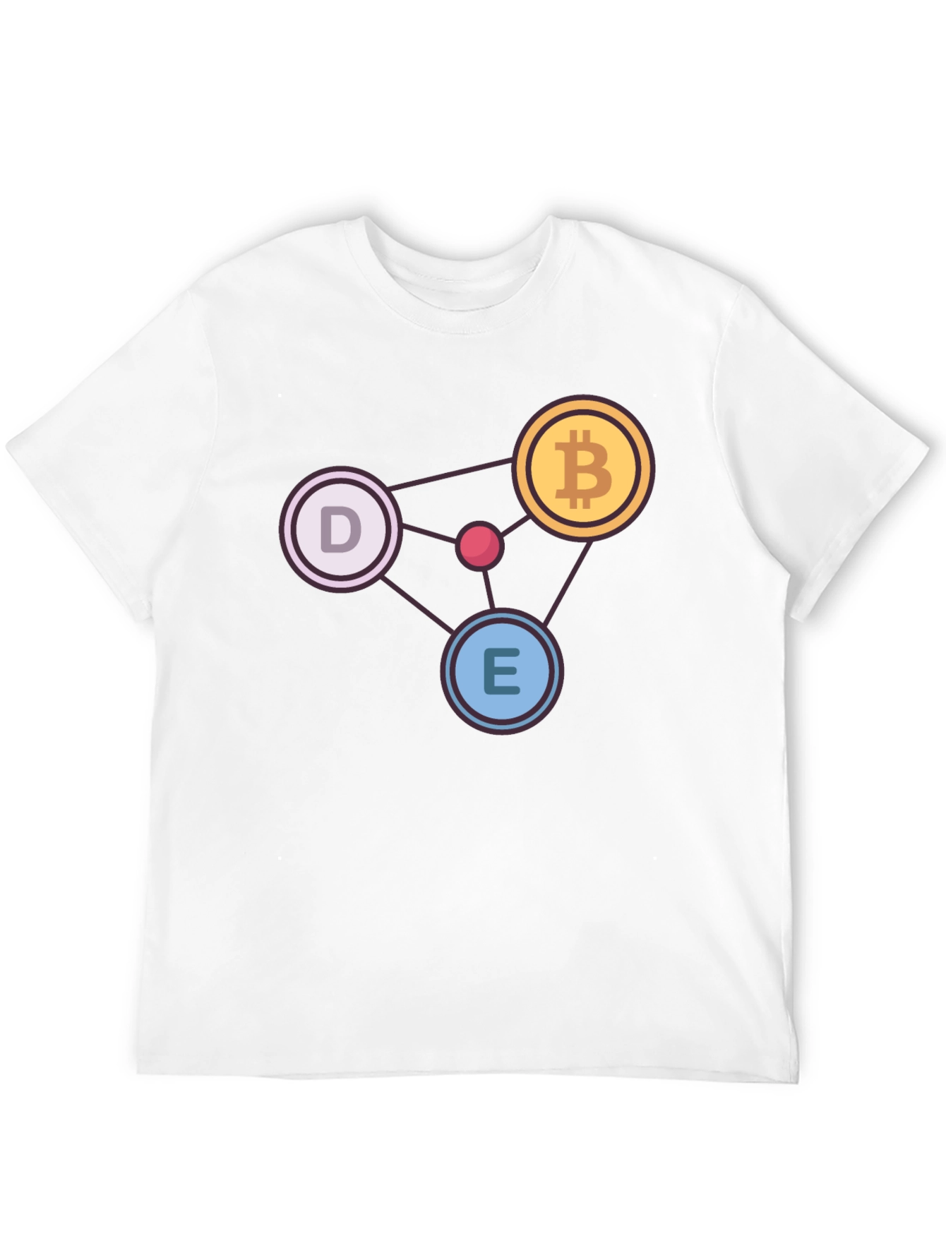 Bitcoin Network T-Shirt - Crypto Enthusiast Apparel