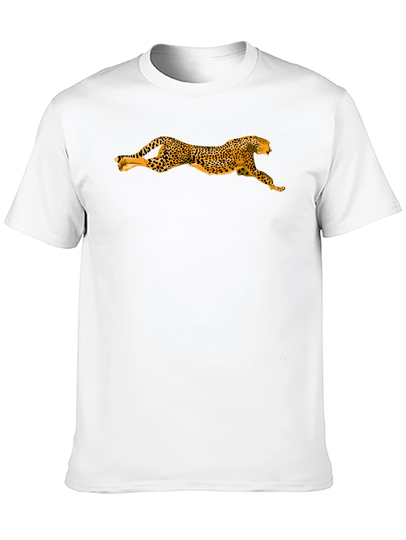 Leopard Print Black T-Shirt