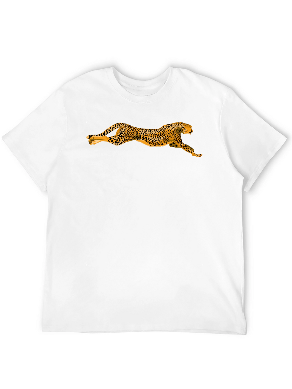Leopard Print Black T-Shirt