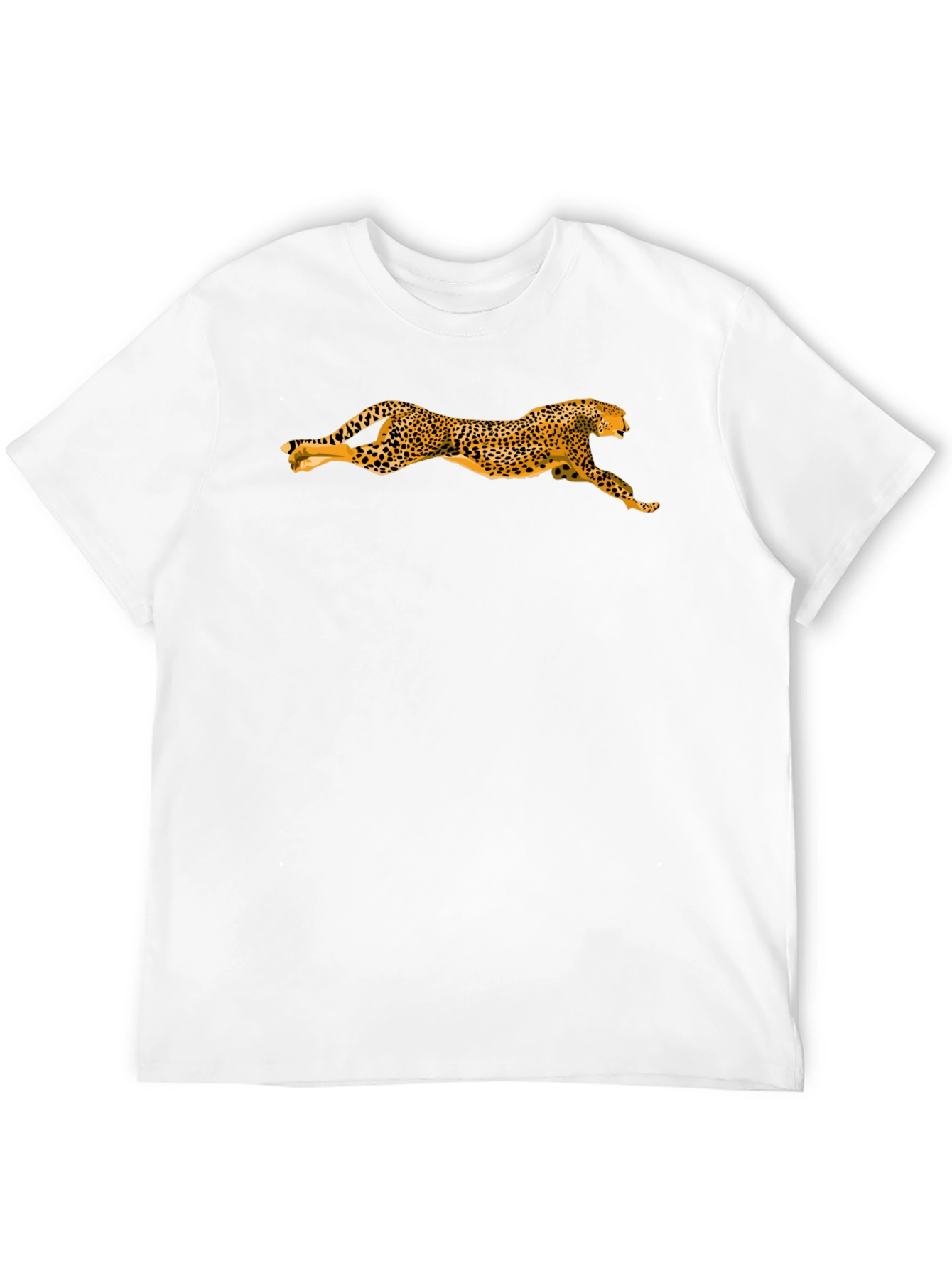 Leopard Print Black T-Shirt