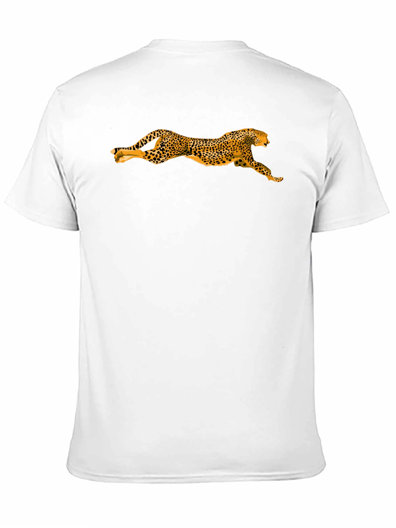 Leopard Print Black T-Shirt